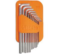 Jeu de 12 clés mâles à 6 pans coudées Beta 96LCSC12 série longue