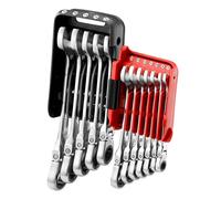 Jeu de 12 clés mixtes à cliquet articulées 7 à 19 mm FACOM 467BF.JP12PB