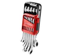 Jeu de 12 clés mixtes à cliquet FACOM 467B.JP12PB - étui pocket - 7 à 19mm