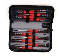 Jeu de 12 tournevis micro trousse zippée Mob 9169020001