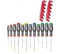 Jeu de 12 tournevis PROTWIST + 2 racks de rangement - FACOM - AT.J12R2PB
