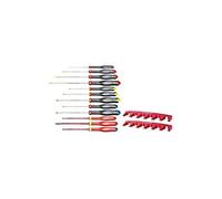 12 tournevis protwist Fente, Phillips, Pozidriv et isolés - AT.J12R1 FACOM