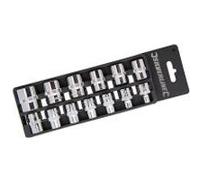 Silverline 868518 Jeu de 13 douilles métriques 3/8" 6 - 21 mm