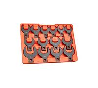 Jeu de 14 Clés à Patte d'Oie - Entraînement 1/2" - Acier 40Cr - SAE Multicolore