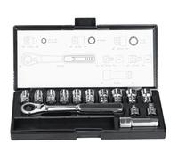 Coffret Clé à cliquet douilles traversantes métriques MAKITA B-65595