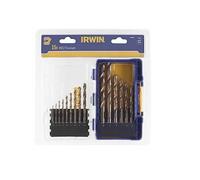 Jeu de 15 barres IRWIN HSS TiS de 1,5 mm, 2 mm, 3,5 mm, 4 mm, 4,5 mm, 5 mm, 5,5