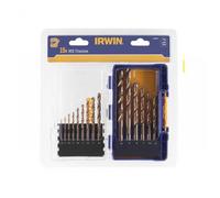 Jeu de forets en métal Irwin HSS Titanium; 1,5-10 mm; 15 unités