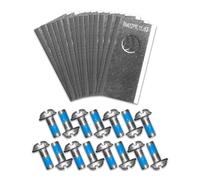 Jeu de 15 lames + vis pour robot tondeuse Lawnmaster