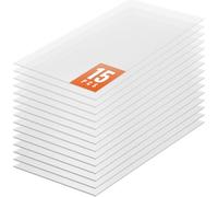 Jeu de 15 plaques de serre - Plaques alvéolaires 1210x605x6mm - Plaques de haute qualité pour une culture efficace des plantes