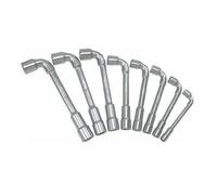 Jeu de 16 clés à pipe débouchées métriques - 6 pans - en boîte - KS TOOLS - 517.0441