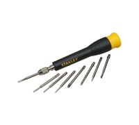 Jeu de 16 micro tournevis mutilâmes fente + phillips + hexagonal + torx STANLEY STHT0-62633