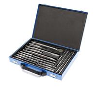 Jeu de 17 forets et burins SDS avec coffret perforateur burineur marteau-piqueur maçonnerie
