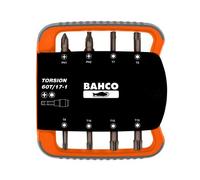 Jeu de 17 pièces d'embouts à torsion 1/4 pour vis Phillips/TORX 60T/17-1 Bahco