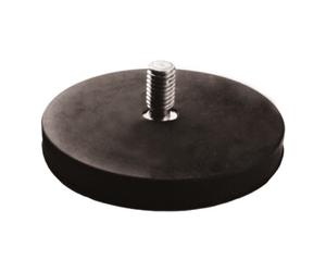 Jeu de 2 aimants plats avec tige filetée, Néodyme,⌀: 43 mm Quantité:2