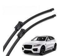 Jeu de 2 Balais d'Essuie-Glace Avant pour Jaguar F-Pace X761 2015-2026 26"+19" - Essuyage Silencieux et Sans Traces Lames en Caoutchouc Accessoires Auto