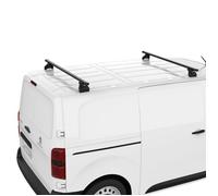 Jeu de 2 Barres de toit en acier pour Peugeot Expert de 1994 à 2007