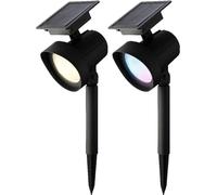 Jeu de 2 blocs de connexion solaires EDM-LED 25 lumens - 3200K - 600mAh
