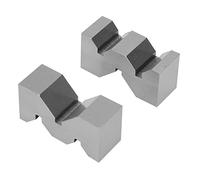 Jeu de 2 blocs de jauges en acier au carbone, type M, bloc en V, jauges de 50 mm, règle d'angle, outil de mesure de précision pour plateforme