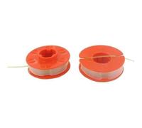 Jeu de 2 bobineaux adaptable pour coupe bordure ADLUS modèles: UFO69600, Libero100, Light200, Light300, Handy200, 2125, 2227,