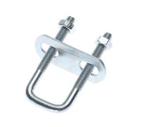 Jeu de 2 boulons en U carrés en acier inoxydable de qualité supérieure, colliers de serrage en U à angle droit M6 for une connexion sécurisée des tuyaux et des composants(M6x25x70mm)