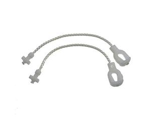 Jeu de 2 cables de porte lia407n p3614 d/c lave vaisselle brandt te51ca