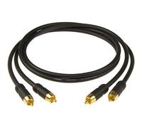 Jeu de 2 câbles RCA Superior 60cm KLOTZ