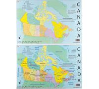 Jeu de 2 cartes éducatives (en anglais) - Canada | ITM