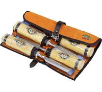 Jeu de 2 charpentiers 4 pièces, dans un sac en cuir velours Kirschen 1958000