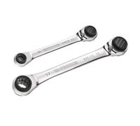 Jeu de 2 clés polygonales à cliquet droites FACOM 64C.J2PB angle 5°