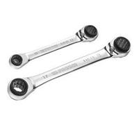 Jeu de 2 clés polygonales à cliquet droites multi-ouverture métriques - FACOM - 64C.J2PB G