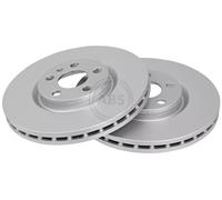 2x Disque de frein ventilé 17406 A.B.S. pour CITROËN FIAT LANCIA PEUGEOT