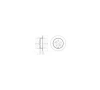 DELPHI BG4051 Disque de frein
