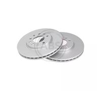 Jeu de 2 disques de frein avant A.B.S. 16953