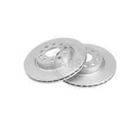 Jeu de 2 disques de frein avant A.B.S. 17522