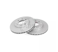 Jeu de 2 disques de frein avant A.B.S. 18166