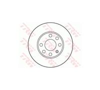 Jeu de 2 disques de frein avant TRW DF1608