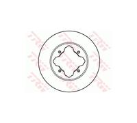 Jeu de 2 disques de frein avant TRW DF2024