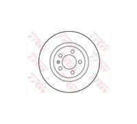Jeu de 2 disques de frein avant TRW DF2804