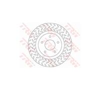 Jeu de 2 disques de frein avant TRW DF6206