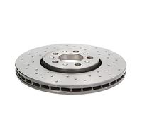 Disque de frein BREMBO 0970102X avant, perforé, ventilé, perforé, 1 pièce