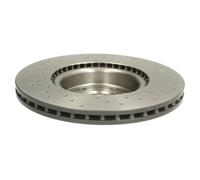 Brembo Disque de frein 0997721X avant perforé ventilé 1 pièce