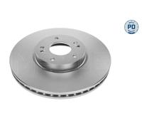 Jeu de 2 disques de frein MEYLE 37-15 521 0033/PD HYUNDAI SANTA FÉ 2.2 CRDi 4x4