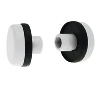 Jeu de 2 embouts pour poignée DIVA I II IV finition laqué gris alu RAL9006 LA CROISEE DS DS6877-007