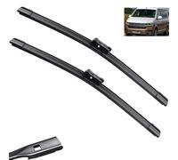 Jeu de 2 Essuie-glaces Avant pour VW California T6 2015-2018 2019 2020 2021 - Balais Avant Coupe Nette et Silencieuse Résistants aux UV et au Gel