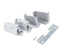 Jeu de 2 ferrures de suspension meuble haut avec support - EMUCA - 4032221 Gris G