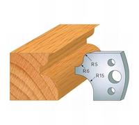 Jeu de 2 fers profilés acier Ht.40 mm N°011 Leman