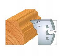 Jeu de 2 fers profilés acier Ht.50 mm N°274 Leman