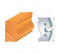 Jeu de 2 fers profilés acier Ht.50 mm N°285 Leman