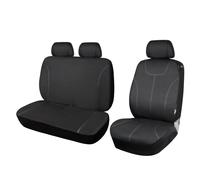 Jeu De 2 Housses Universelles Sièges Avant Voiture Norauto Saturn Noir Avec