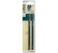 Jeu de 2 lames de scie sauteuse HCS 152mm Bosch T344 D